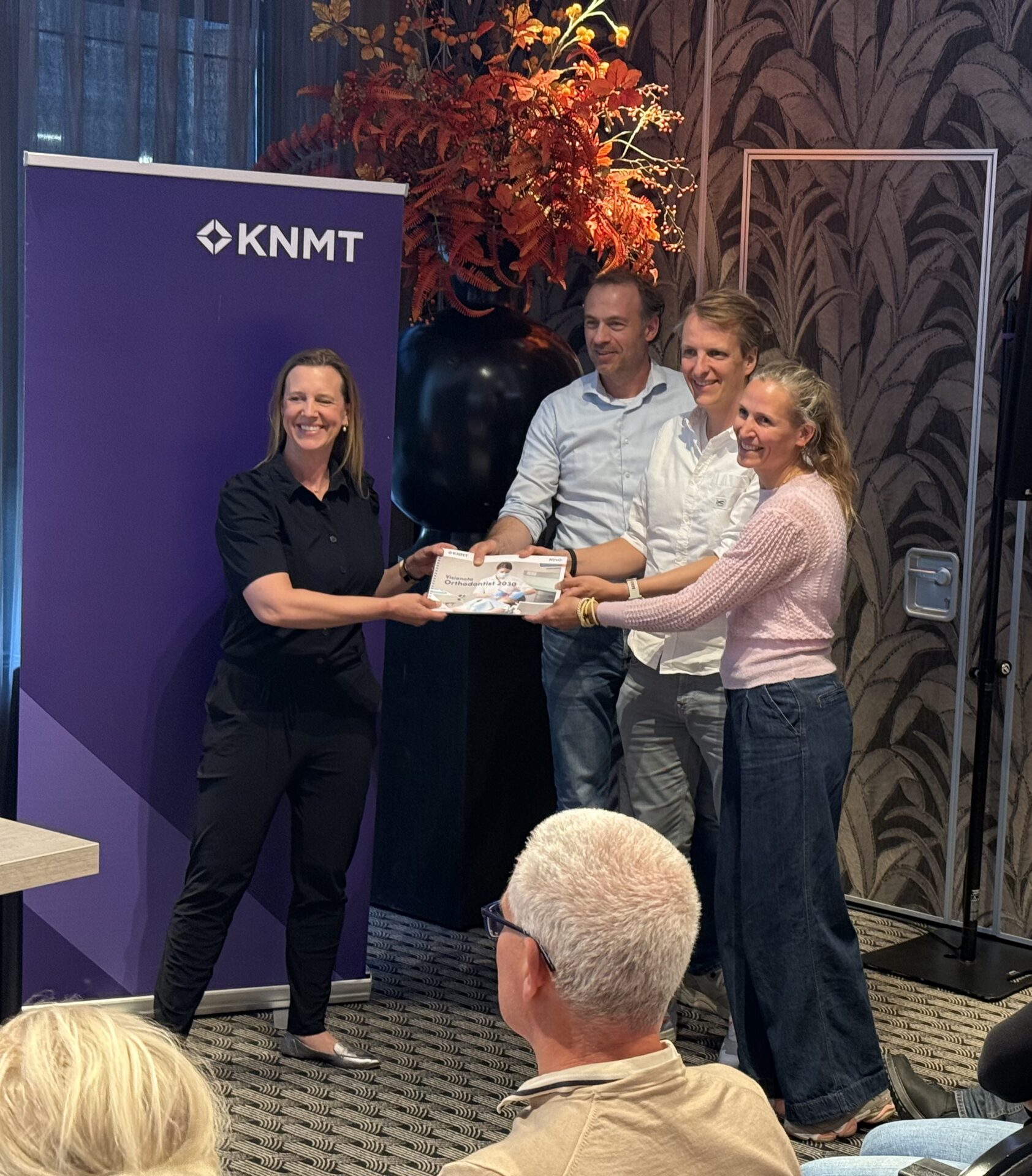 Uitreiking Visienota Orthodontist 2030 in Houten, Utrecht
